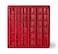 Speedball 75 Inch Square Universal Pottery Wheel Bat Red for Ceramics and Clay Work
