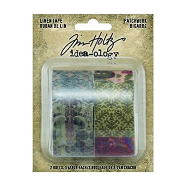 Advantus Tim Holtz Patchwork Linen Tape Multi TH94230