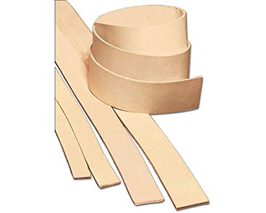 Tandy Leather Natural VegTan Cowhide Strip by