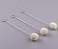 LASSUM 10 Pack Wool Daubers Ball Brush Leather Dye Tool Dye Dauber Dyeing Applicator with Metal Handle for DIY Crafts Projects