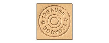 Tandy Leather Craftool 3D Stamp Shotgun Shell 866400