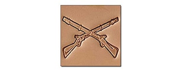Tandy Leather Craftool 3D Stamp Rifles 868800