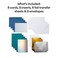 Cricut Joy Foil Transfer Insert Cards Blue Lagoon Sampler A6