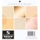 DCWV American Crafts SingleSided Cardstock Stack 6X6 18PkgSolid Rose Golds 6 Designs3 Each