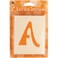 Plaid Letter Stencil Value Pack 3Inch 28870 Swashbuckle