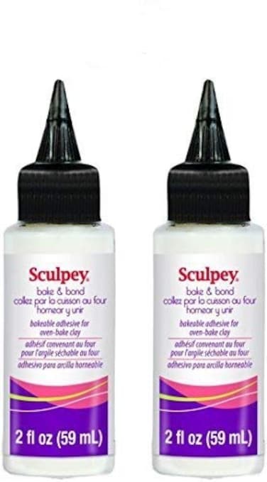Polyform Sculpey ABB02 Bake and Bond 2 fl Oz 59ml 2 pack