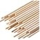 HOPELF 25PCS Wooden Dowel Rods 14 x 6 Inch Bamboo Sticks for Crafts Cake Dowels and DIY Projects