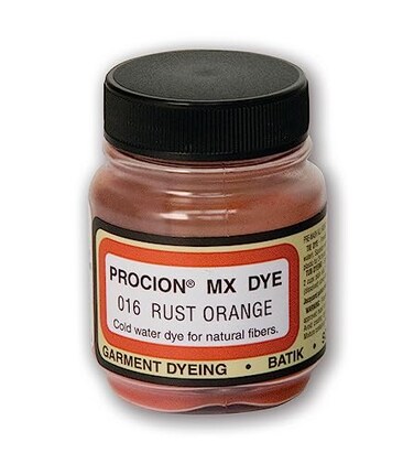 Jacquard Procion Mx Dye 075 Oz Rust Orange
