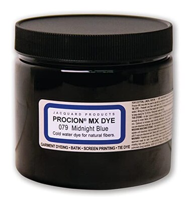 Jacquard Procion Mx Dye Midnight Blue 8Oz