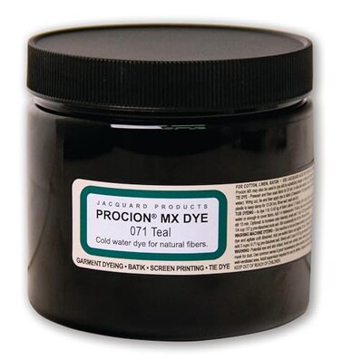 Jacquard Procion Mx Dye Teal 8Oz