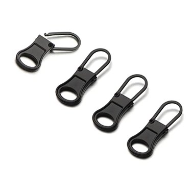 Mizeer Zipper Pull Replacement for Jacket Perfect for Small Hole Zippers Detachable Small Zipper Pulls Tab Repair for Clothing Jackets Boots Purse