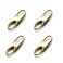 Zpsolution Zipper Clips Anti Theft Securing Pulls Closed Zipper Locks Anti Theft 4 Gold