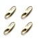 Zpsolution Zipper Clips Anti Theft Securing Pulls Closed Zipper Locks Anti Theft 4 Gold