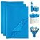 Koogel 120 Sheets Blue Tissue Paper Bulk 14 x 20 Inch Gift Wrapping Paper for Wedding Birthday DIY Crafts Art Project