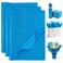 Koogel 120 Sheets Blue Tissue Paper Bulk 14 x 20 Inch Gift Wrapping Paper for Wedding Birthday DIY Crafts Art Project