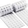 Rena Chris Self Adhesive Dots Strong Adhesive 500PCS 059 Diameter Sticky Back Nylon Dots Hook Loop Dots with Waterproof Sticky Glue Tapes Very Suitable for Classroom Office Home