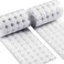 Rena Chris Self Adhesive Dots Strong Adhesive 500PCS 059 Diameter Sticky Back Nylon Dots Hook Loop Dots with Waterproof Sticky Glue Tapes Very Suitable for Classroom Office Home