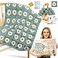 Coopay Crochet Kit for Beginners Crochet Starter Kit for Blanket Granny Squares Video Instructions Easy to Learn Knitting for Beginner