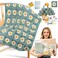Coopay Crochet Kit for Beginners Crochet Starter Kit for Blanket Granny Squares Video Instructions Easy to Learn Knitting for Beginner
