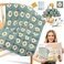 Coopay Crochet Kit for Beginners Crochet Starter Kit for Blanket Granny Squares Video Instructions Easy to Learn Knitting for Beginner