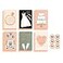 American Greetings 6Count Wedding Celebrations Card Bundle with Envelopes Engagement Bridal Shower and Wedding