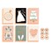 American Greetings 6Count Wedding Celebrations Card Bundle with Envelopes Engagement Bridal Shower and Wedding