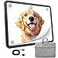 Zocelight Rechargeable A4 Tracing Light Box with Padded CaseUltra Bright Led Light Pad with Physical ButtonWireless Light Board for Diamond PaintingDimmable 9000LUX Lightbox for Tracing and Drawing