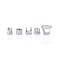 SAGUD 5pcs Universal Airbrush Needle Caps Replacement Accessories
