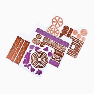 ArtBin 6979AA Magnetic Die Sheet Set 9Pack Die Organizers Magnetic Organizer Sheets 3 Sheets 2Pack White