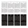 Tim Holtz Advantus Big Talk Snarky Word Stickers black and white