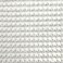 Wrapables 500Piece Adhesive Rhinestone Crystal Diamond Stickers 6mm Silver