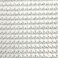 Wrapables 500Piece Adhesive Rhinestone Crystal Diamond Stickers 6mm Silver