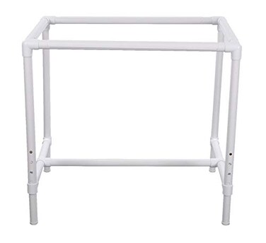 Dritz Quilters Floor Frame Adjustable White