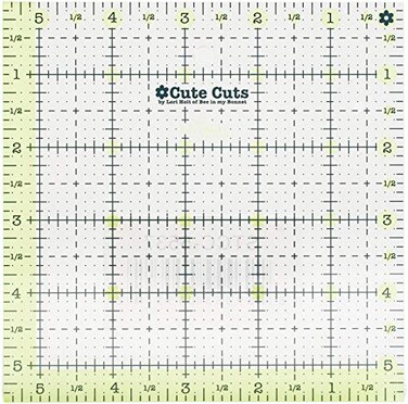 Riley Blake Cute Cut Ruler SQUAR