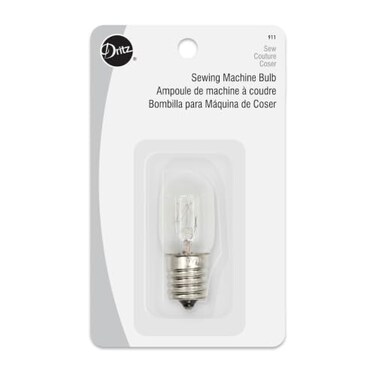 Dritz Sewing Machine Light Bulb with ScrewIn Base 1 Count