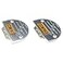 Blooy Standard Needle Plate Rubber Feed Dog Kit Fits JUKI Brother Singer Jack Industrial Lockstitch Sewing Machines E14 E16 E18 E20 E22 E24 2 Sets E24 24mm