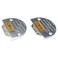 Blooy Standard Needle Plate Rubber Feed Dog Kit Fits JUKI Brother Singer Jack Industrial Lockstitch Sewing Machines E14 E16 E18 E20 E22 E24 2 Sets E24 24mm