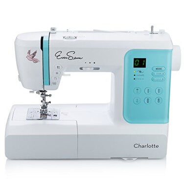 Ever Sewn EverSewn Charlotte 80Stitch Computerized Sewing Machine Professional Quilting Free Motion Features Beginner to Expert