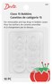 Dritz Class 15 Reusable Bobbins 10 Count Clear Plastic
