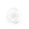 Dritz Class 15 Reusable Bobbins 10 Count Clear Plastic