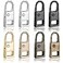 WILLBOND 8 Pieces Zipper Pull Replacement Zipper Repair Kit Slider Metal Handle Mend Fixer Detachable Head Pull Tab for Luggage Backpack Jacket CoatBlack Silver GunBlack Platinum Light Gold Bronze