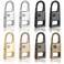 WILLBOND 8 Pieces Zipper Pull Replacement Zipper Repair Kit Slider Metal Handle Mend Fixer Detachable Head Pull Tab for Luggage Backpack Jacket CoatBlack Silver GunBlack Platinum Light Gold Bronze
