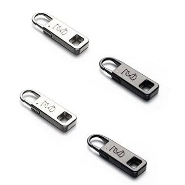 Zpsolution Heavy Duty Zipper Pull Replacement for Luggage Suitcases Larger Stronger Detachable Zipper Pullers Repair Easy to Use