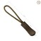 YZSFIRM Luggage Zipper Pull Replacement for Backpack 10 Pcs Brown Zipper Tab