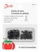 Dritz Hook Eye Closures 14 Count Size 3 Black