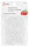 Dritz Hooks Eyes Size 2 White
