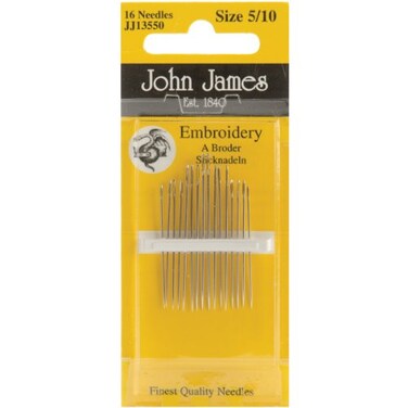 Colonial Needle CrewelEmbroidery Hand NeedlesSize 510 16Pkg