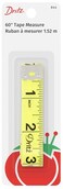 Dritz 58 x 60 Tape Measure Inches and Centimeters Yellow