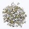 BEADSLAND Beadsland Hotfix Iron On Flat Back Stars Studs 14 Flatback Glue on Studs 300pcs Silver 12x12mm