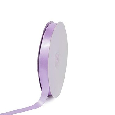 Creative Ideas PSF0508430 Solid Satin Ribbon Lavender 58 x 100 yd